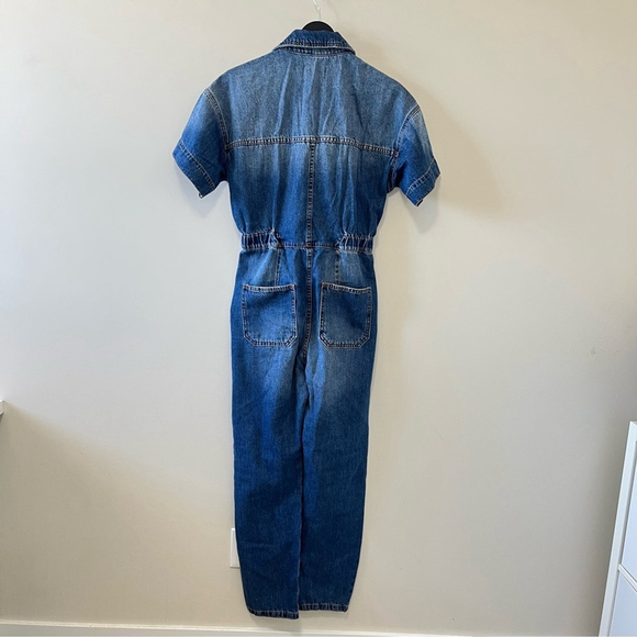 NWT Free People Marci Jumpsuit in High Moon Size XS - Picture 7 of 16